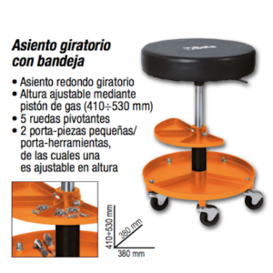 BETA ASIENTO girator. ajust. con cajones para herramientas